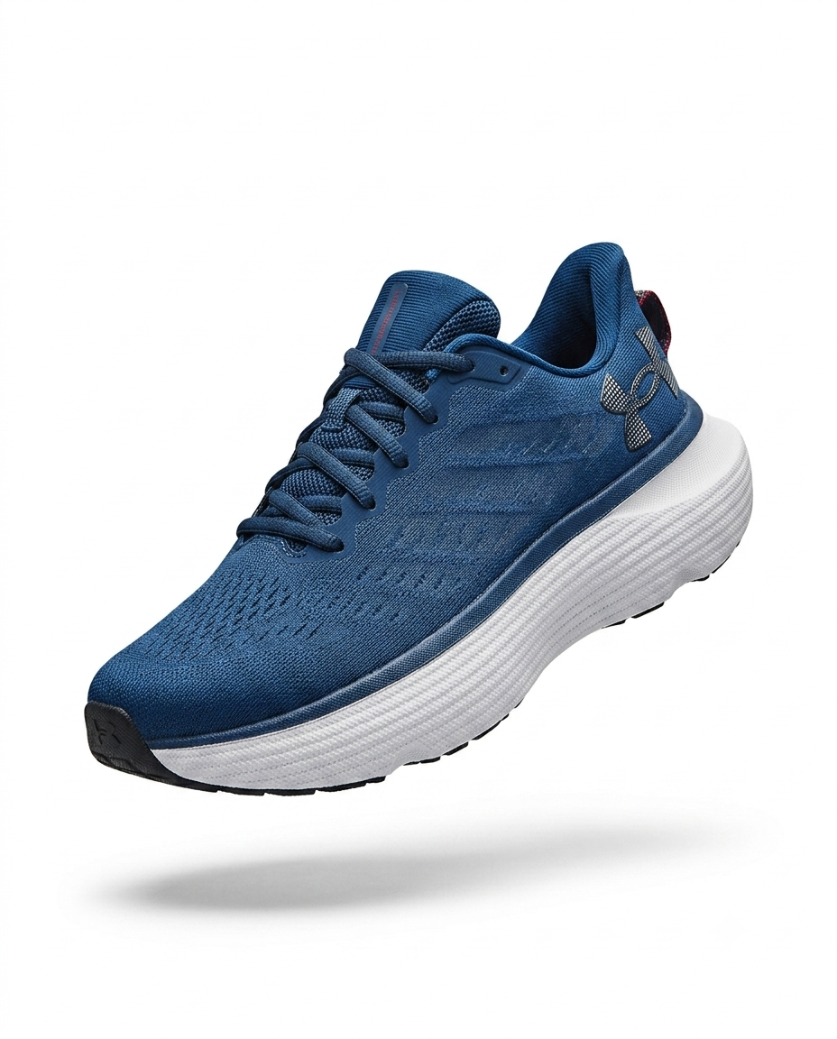 Chaussures de sport Under Armour – Bleu marine / Blanc
