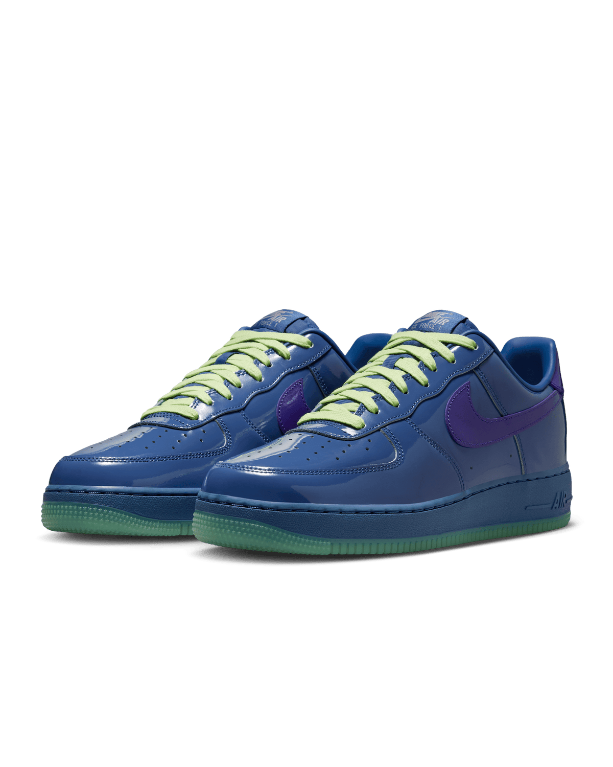 Nike Air Force 1 Low QS Patent « Mystic Navy and Grape Ice »