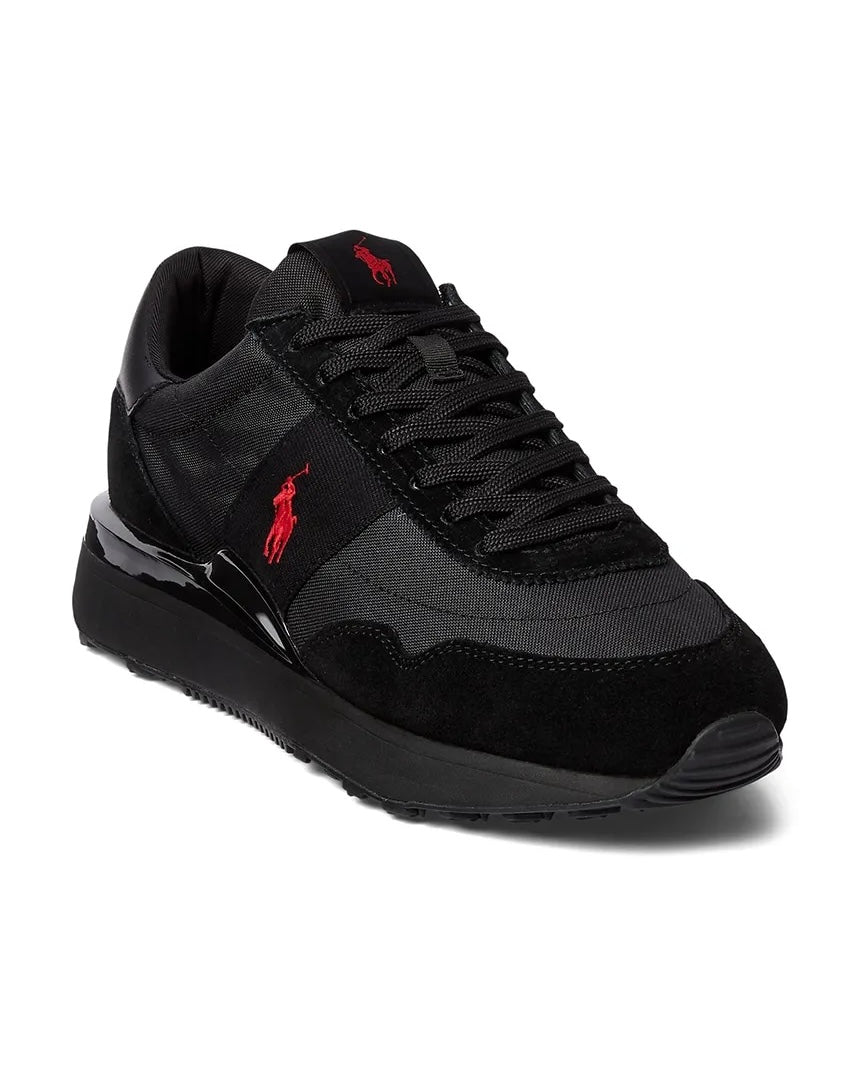 Polo Ralph Lauren Train 89 Suede and Oxford Trainer