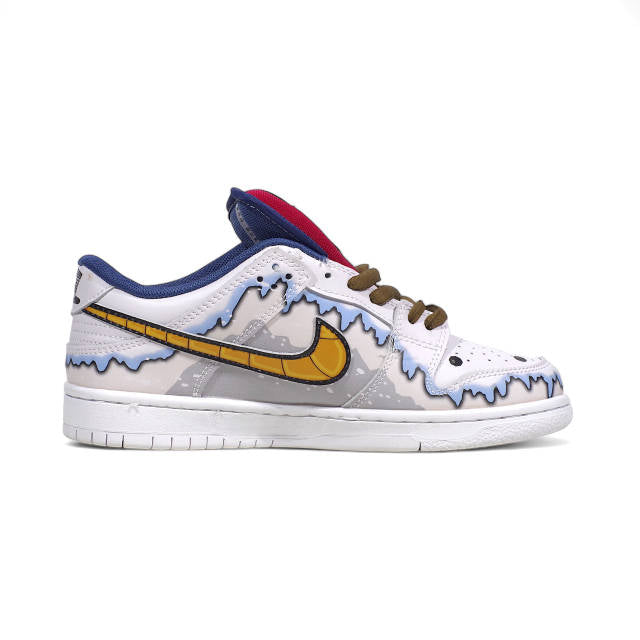 Nike SB Dunk Low Custom "Snowman