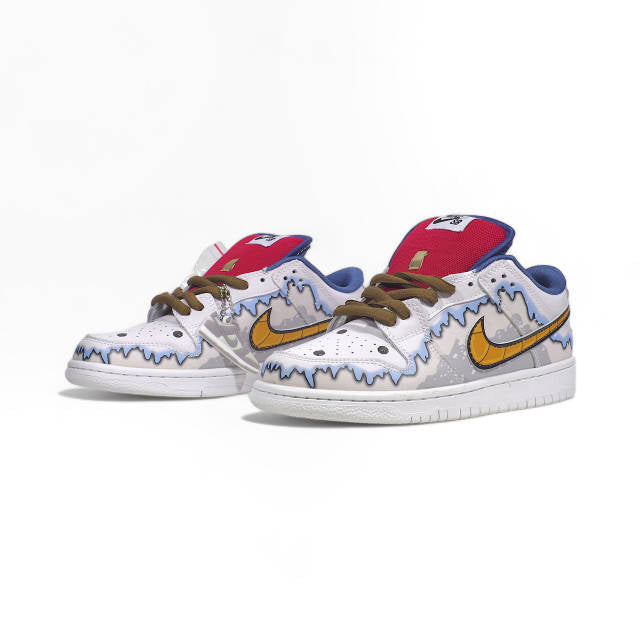 Nike SB Dunk Low Custom "Snowman