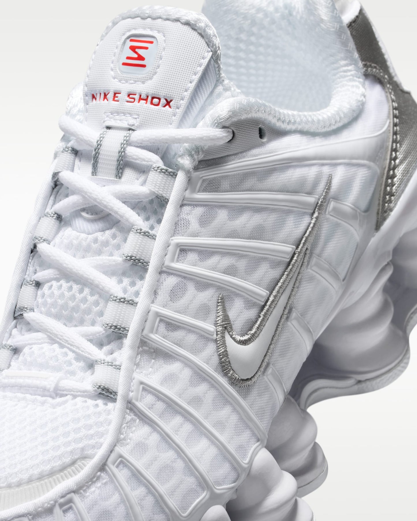 Nike Shox TL "White Metallic Silver"