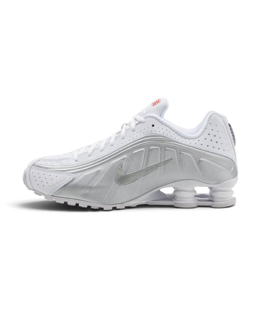 Nike Shox R4 "White Metallic Silver"